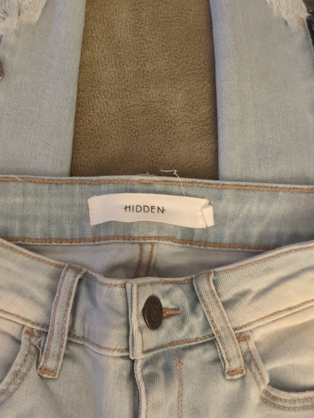 Hidden Blue Jeans denim size 25 - Picture 5 of 8